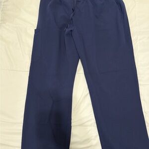 Jaanuu Men's Deep Blue Scrub bottoms